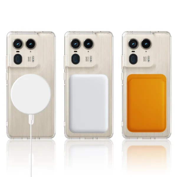 TRANSPARENT MAGSAFE Kryt pre Motorola Edge 50 Ultra priehľadný