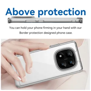 CRYSTAL Ochranný obal pre Xiaomi Redmi Note 14 Pro+ 5G priehľadný