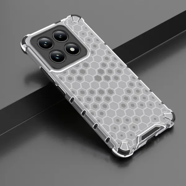 HONEYCOMB Ochranný kryt Xiaomi 14T priehľadný