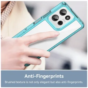 CRYSTAL Ochranný kryt pre Motorola Moto G75 5G tyrkysový