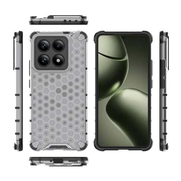 HONEYCOMB Ochranný kryt Xiaomi 14T priehľadný