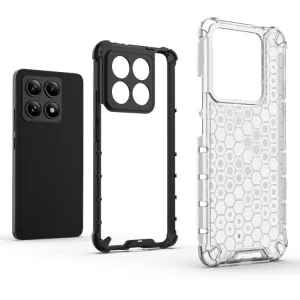 HONEYCOMB Ochranný kryt Xiaomi 14T priehľadný