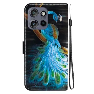 ART Peňaženkový kryt pre Motorola Edge 60 Neo / 50 Neo / ThinkPhone 25 PEACOCK