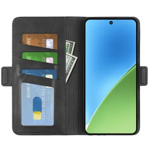 SIDE Peňaženkové puzdro pre Xiaomi 15 čierne
