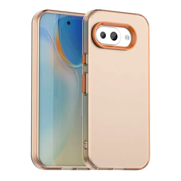 CANDY Ochranný kryt pre Google Pixel 9a oranžový