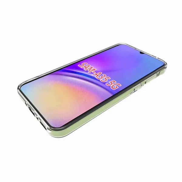 TPU Ochranný kryt pre Samsung Galaxy A35 5G priehľadný