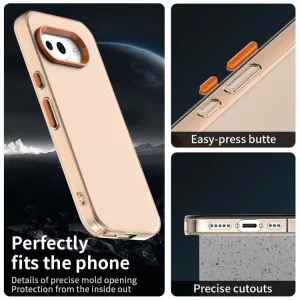 CANDY Ochranný kryt pre Google Pixel 9a oranžový