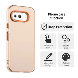 CANDY Ochranný kryt pre Google Pixel 9a oranžový