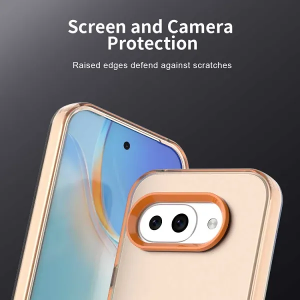 CANDY Ochranný kryt pre Google Pixel 9a oranžový