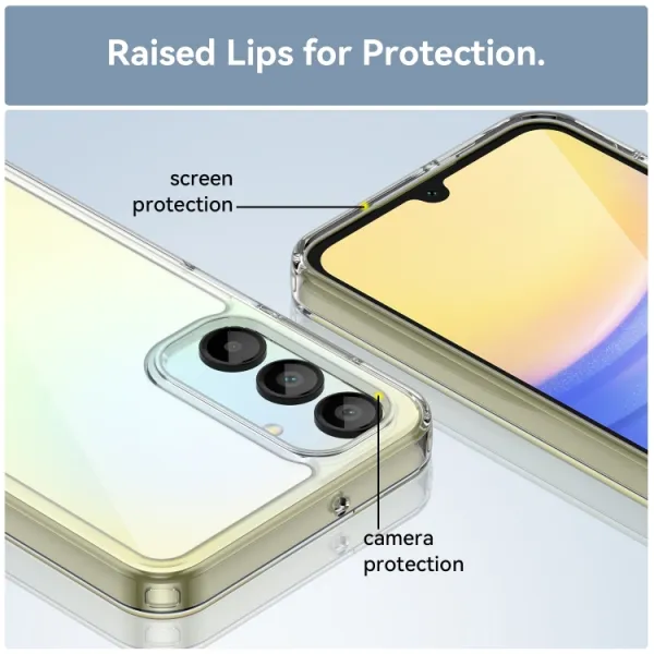 CRYSTAL Ochranný kryt pre Samsung Galaxy A26 priehľadný