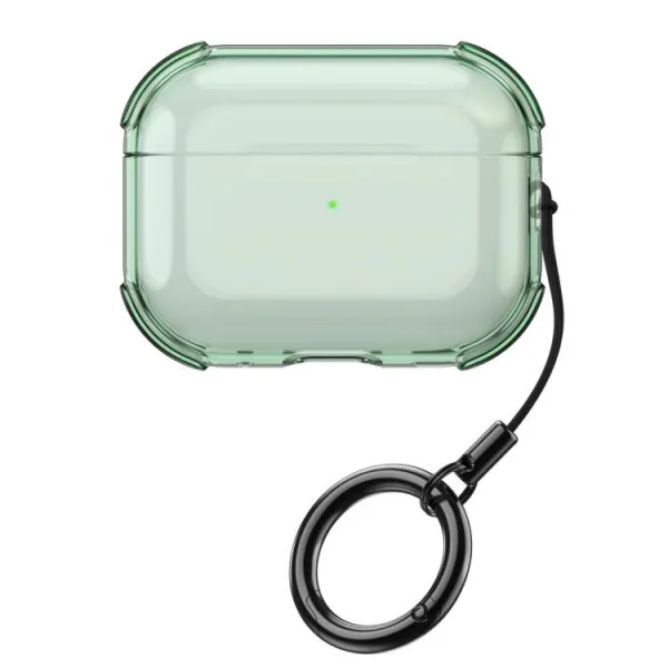 GLASSY Puzdro pre slúchadlá Apple AirPods Pro 3 zelené