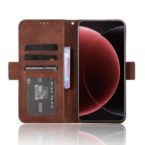 SLOT Peňaženkový obal pre Xiaomi 15 Ultra hnedý