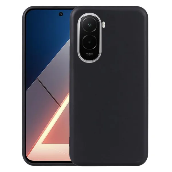 TPU Ochranný kryt pre Xiaomi Poco M7 čierny