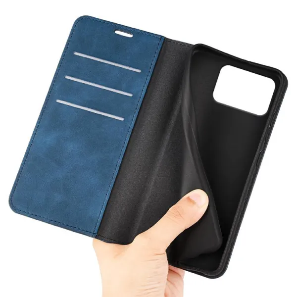 MAGNETIC Zaklápací kryt pre Asus Zenfone 12 Ultra modrý