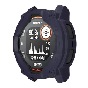 TPU HALF COVER Kryt pre Garmin Instinct 3 Solar 50mm tmavomodrý