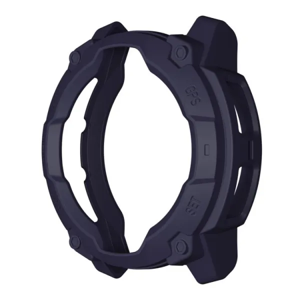 TPU HALF COVER Kryt pre Garmin Instinct 3 Solar 50mm tmavomodrý