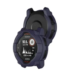 TPU HALF COVER Kryt pre Garmin Instinct 3 Solar 50mm tmavomodrý
