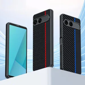 CARBON Ochranný obal pre Sony Xperia 10 VII BLACK