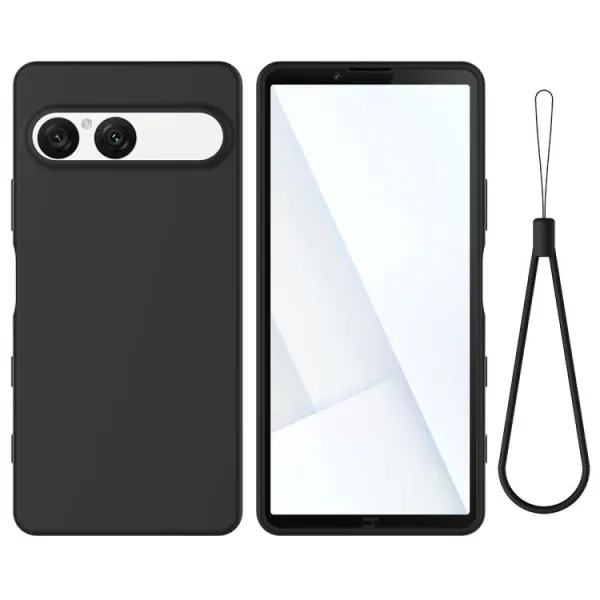 RUBBER Ochranný kryt pre Sony Xperia 10 VII čierny