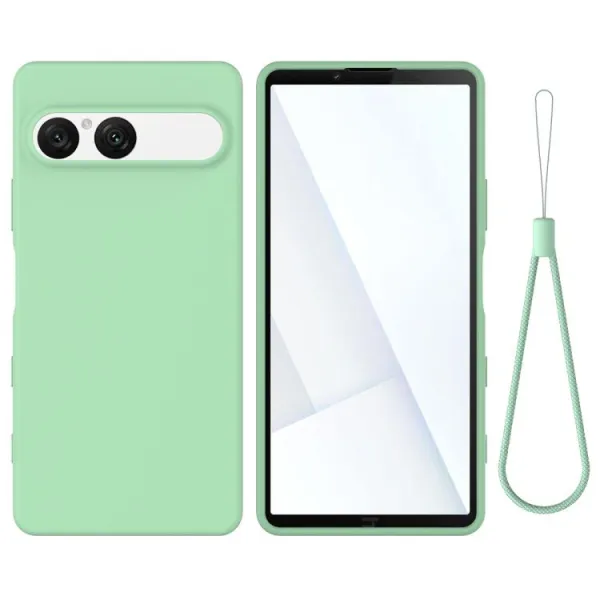 RUBBER Ochranný kryt pre Sony Xperia 10 VII zelený