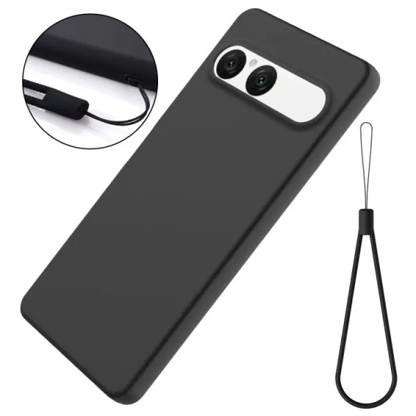 RUBBER Ochranný kryt pre Sony Xperia 10 VII čierny