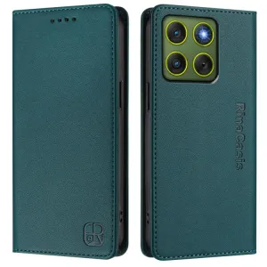 RINA Zaklápacie puzdro pre Motorola Edge 70 tmavozelené