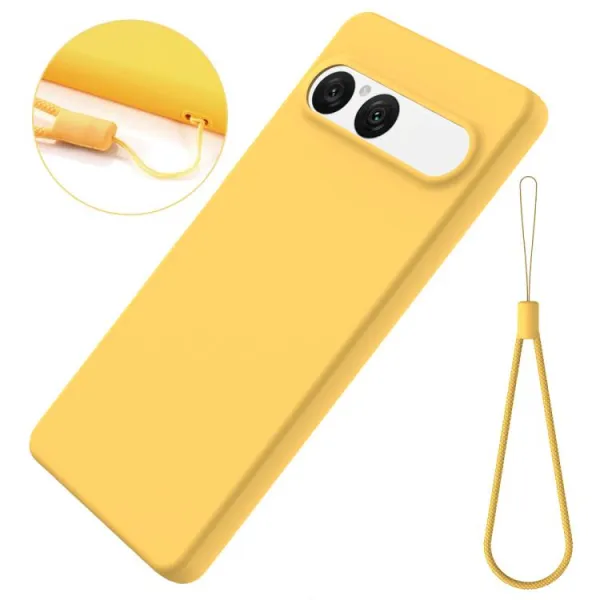 RUBBER Ochranný kryt pre Sony Xperia 10 VII žltý