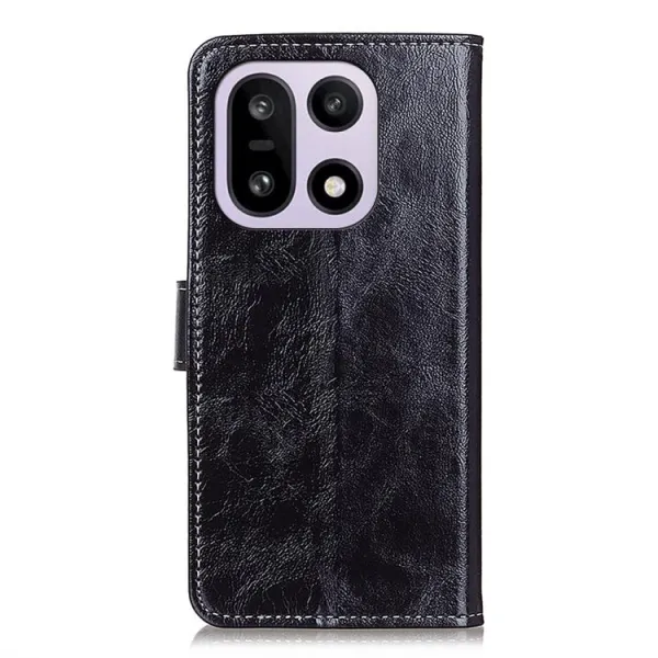 RETRO Peňaženkový obal OnePlus 15 čierny