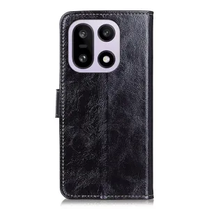 RETRO Peňaženkový obal OnePlus 15 čierny