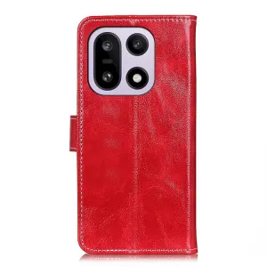RETRO Peňaženkový obal OnePlus 15 červený