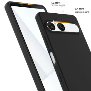 RUBBER MAGSAFE Silikónový kryt pre Sony Xperia 10 VII BLACK