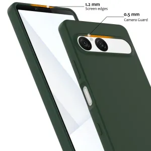 RUBBER MAGSAFE Silikónový kryt pre Sony Xperia 10 VII DARK GREEN