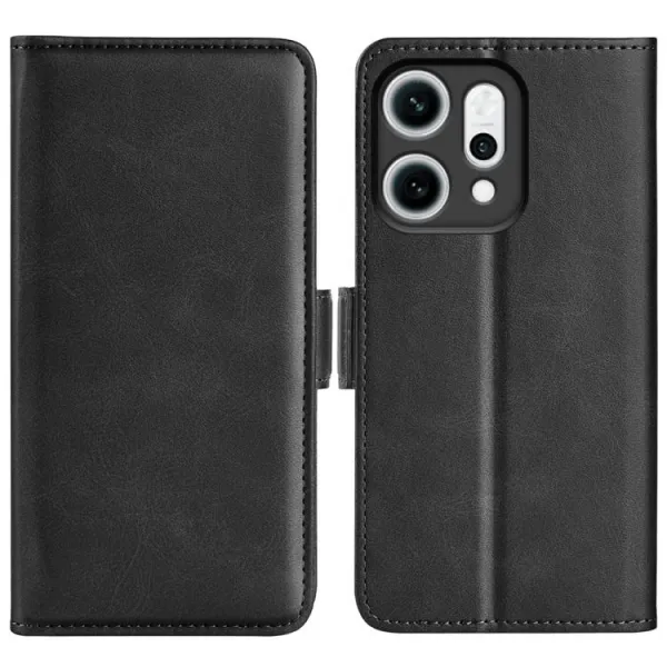 SIDE Peňaženkové puzdro pre Oppo Reno14 5G čierne