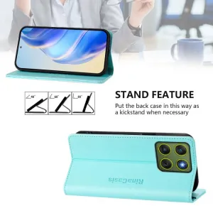 RINA Zaklápacie puzdro pre Motorola Edge 70 mentolové