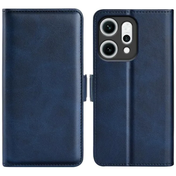 SIDE Peňaženkové puzdro pre Oppo Reno14 5G modré