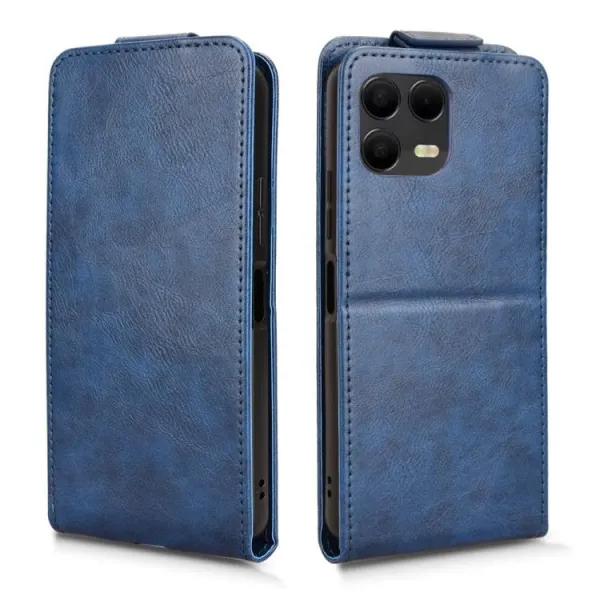 Vyklápacie puzdro pre T Phone 3 Pro modré