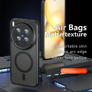 SHOCK MAGSAFE Odolný kryt Vivo X300 Pro čierny