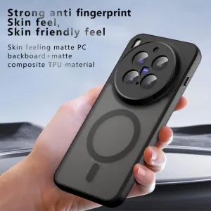SHOCK MAGSAFE Odolný kryt Vivo X300 Pro čierny