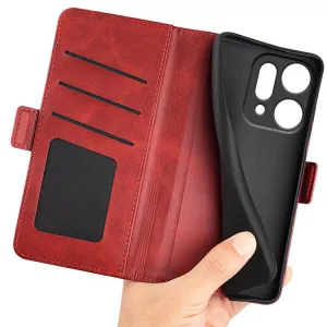SIDE Peňaženkové puzdro pre Oppo Reno14 5G červené