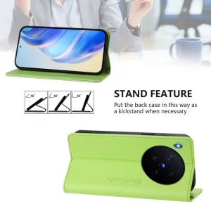 RINA Zaklápacie puzdro pre Vivo X300 Pro svetlozelené
