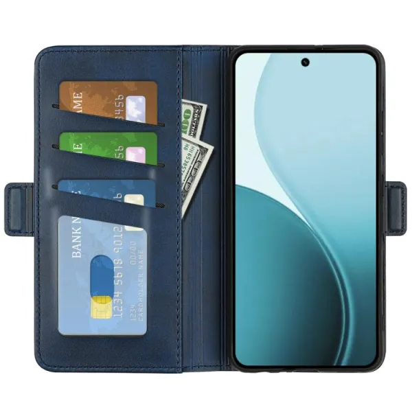 SIDE Peňaženkové puzdro pre Oppo Reno14 5G modré