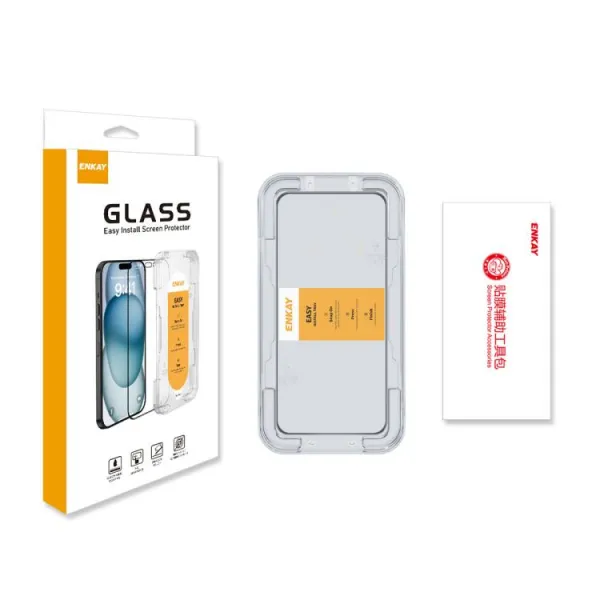 ENKAY EASY INSTALL Temperované sklo pre Oppo Reno14 5G