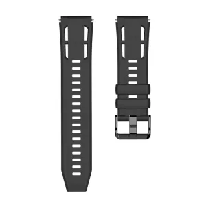 SILICONE Vymeniteľný remienok pre Huawei Watch Ultimate 2 čierny