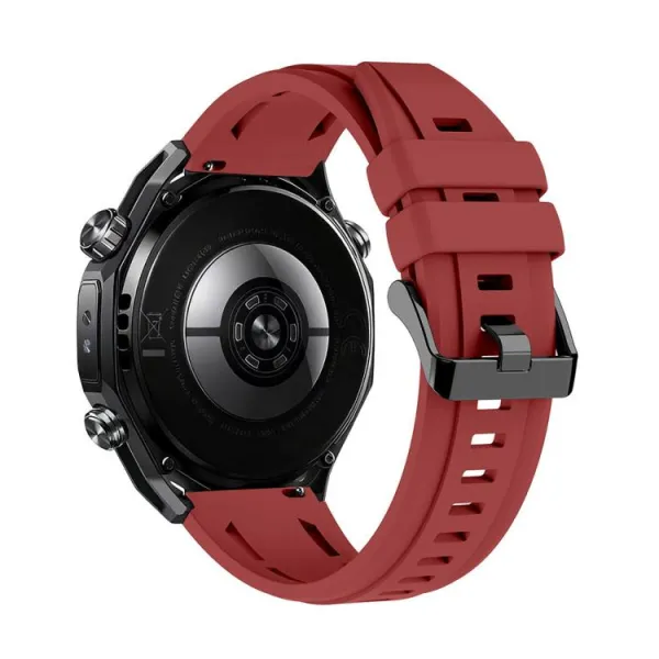 SILICONE Vymeniteľný remienok pre Huawei Watch Ultimate 2 bordový