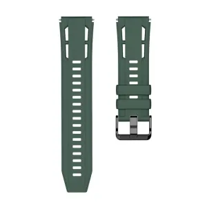SILICONE Vymeniteľný remienok pre Huawei Watch Ultimate 2 tmavozelený