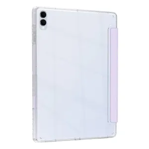 CRYSTAL Zaklápací obal pre Samsung Galaxy Tab S11 Ultra svetlofialový