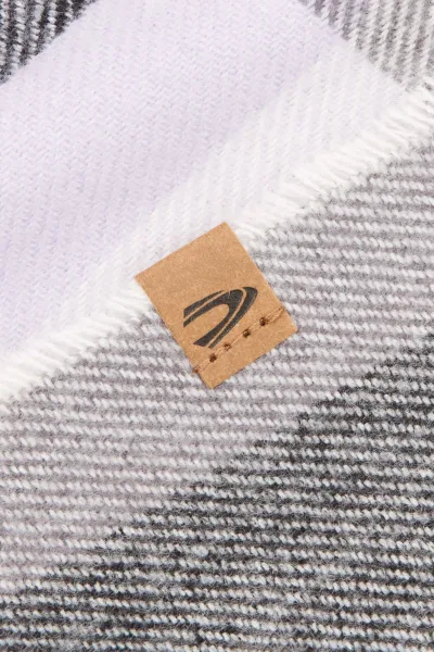 Šál Camel Active Woven Check Scarf Slate