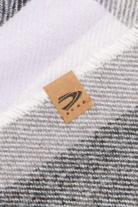 Šál Camel Active Woven Check Scarf Slate