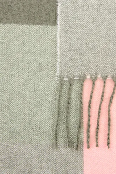 Šál Camel Active Woven Check Scarf Cinnamon