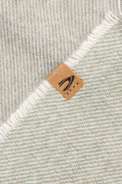Šál Camel Active Woven Check Scarf Cinnamon